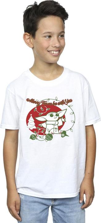 Immagine prodotto Star Wars Baby Yoda Force Be With You Maglietta Ragazzi (116)