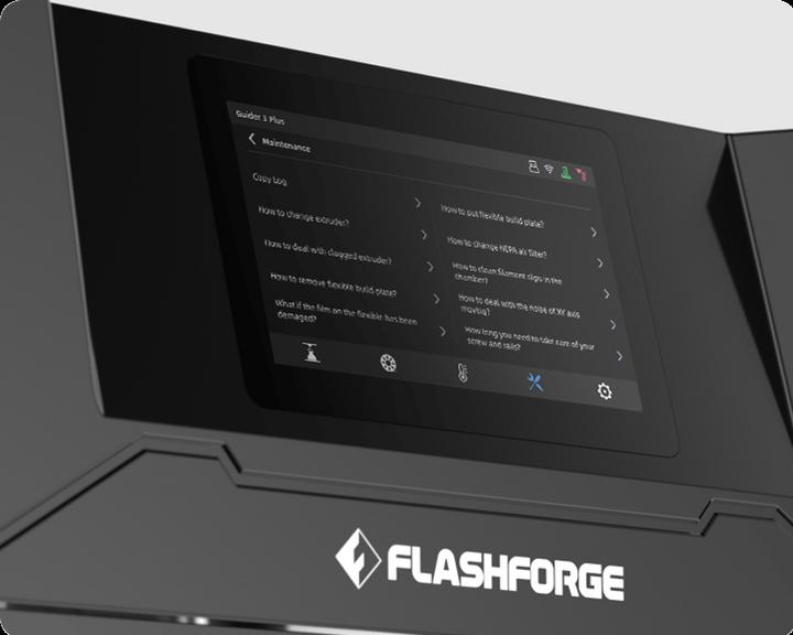 Actual product image FlashForge 3d printer Guider 3 Plus