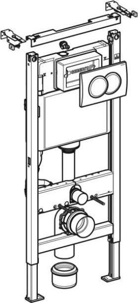 Image du produit Geberit Frame In Wall Delta Tank