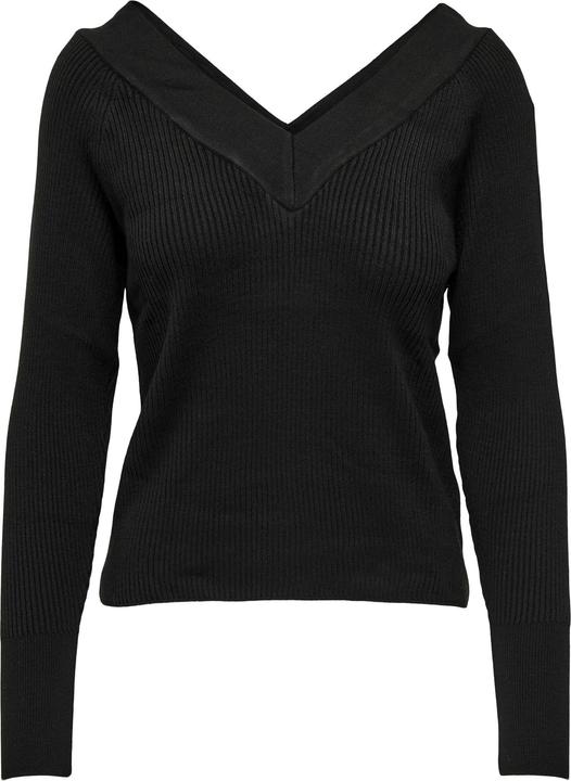 Only V-Ausschnitt Strickpullover