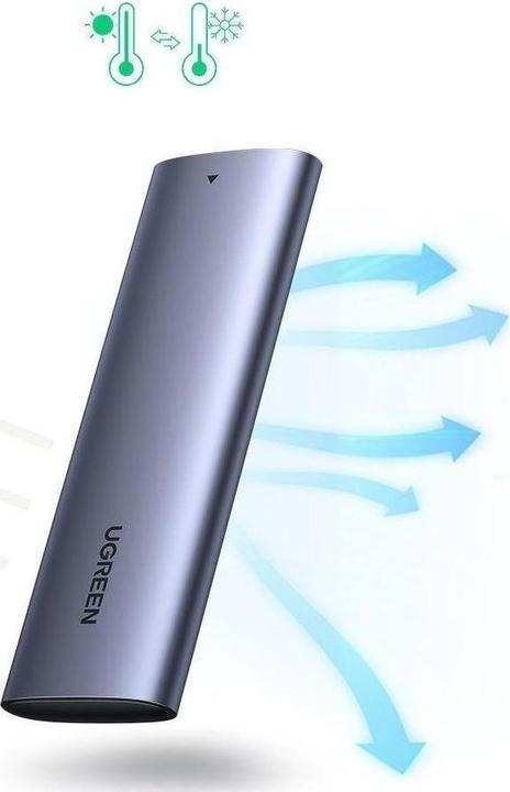 Actual product image Ugreen SSD Enclosure (M.2 2280, M.2 2230, M.2 2260, M.2 2242)