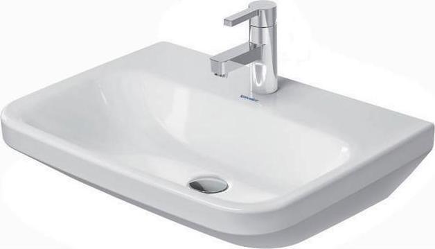 Image du produit Duravit Lavabo DURASTYLE MED sans meuble avec plan de toilette 600x440mm 1 robinetterie blanc (440 mm, 600 mm)