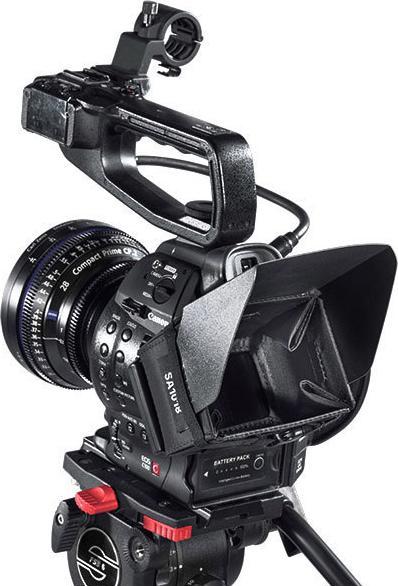 Actual product image Sachtler Mini hood for Canon EOS C100 (Monitor Accessories)