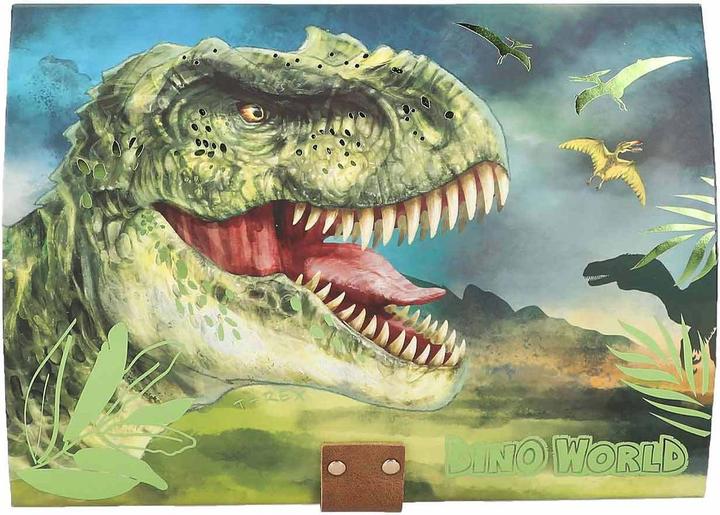 Productafbeelding Depesche Dino World - Schatkist met code, geluid en licht ( 0412115 )