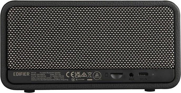Produktbild Edifier MP230 Retro Ηχείο Bluetooth 20W με Διάρκεια Μπαταρίας έως 10 ώρες Μαύρο (9 h, Akkubetrieb)