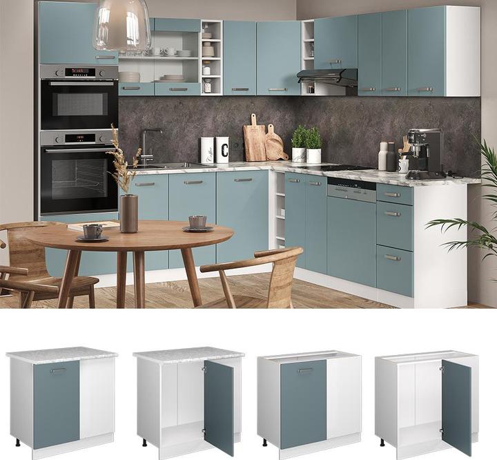 Actual product image Vicco Eckunterschrank R-Line (86 x 60 x 81.5 cm)
