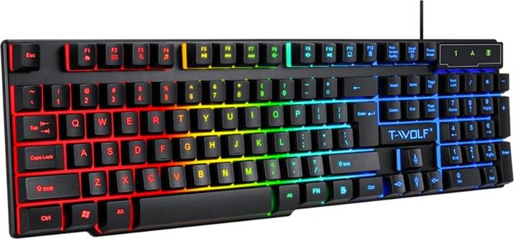 Produktbild Apfelkiste Gaming Combo 4in1: Maus, Headset, Tastatur & Mauspad – RGB QWERTY (Schwarz) (Eng. Int., Kabelgebunden)