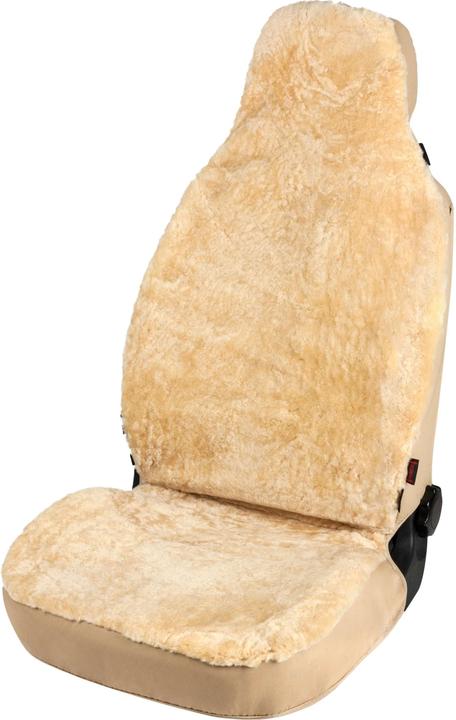 Produktbild Walser Autositzbezug Zoya aus Lammfell Einzelsitz Highback Zipp-It beige