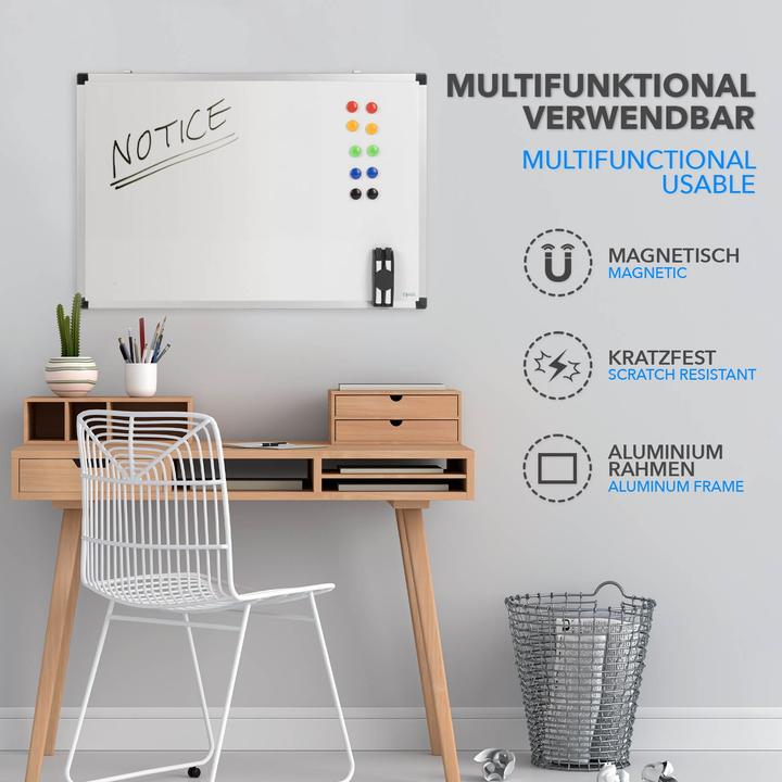 Immagine prodotto Master of Boards Whiteboard-Set (60 x 90 cm)
