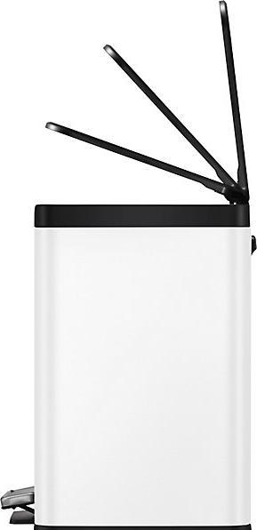 Actual product image EKO Pedal bin Casa III white 15+15L (30 l)