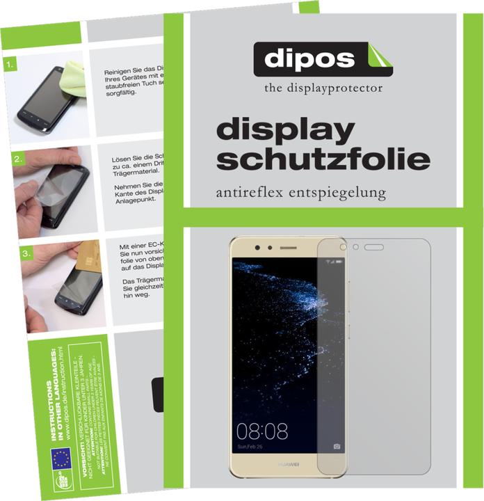 Actual product image Dipos Screen Protector Anti-Glare (6 Piece, Huawei P10 Lite)