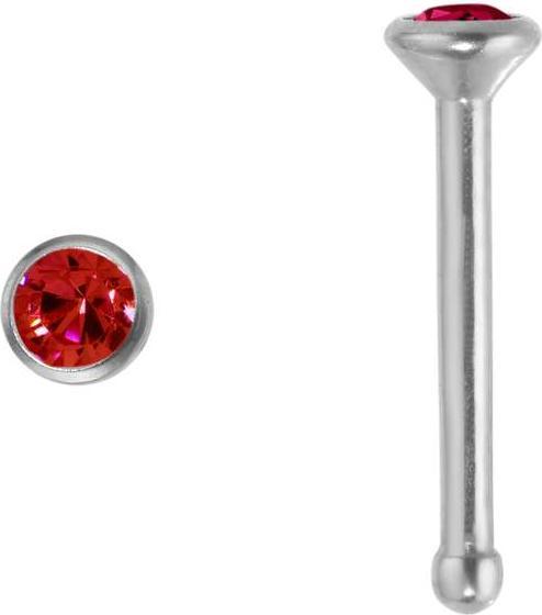 Produktbild Bijouteria Nasenpiercing (Titan, Kristall)