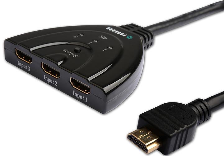 Actual product image Prokord HDMI 2.0 3X1 CABLE SWITCHER 4KX2K@60HZ (HDMI)