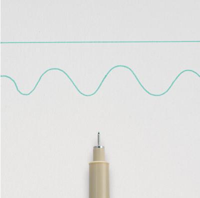 Produktbild Talens SAKURA Fineliner Pigma Micron 02 grün 0,3mm (Grün, 1 x)