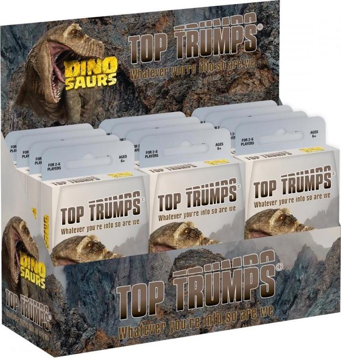 Produktbild Winning Moves Top Trumps Dinosaurs-Spiel