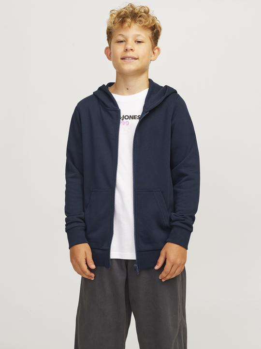 Actual product image Jack & Jones Jjebradley Sweat Zip Hood Noos Jnr (128)