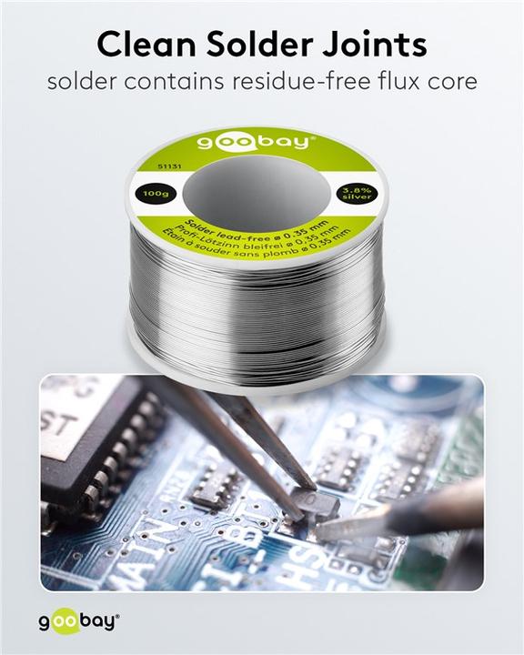 Actual product image Goobay Professional lead-free solder (Solder)