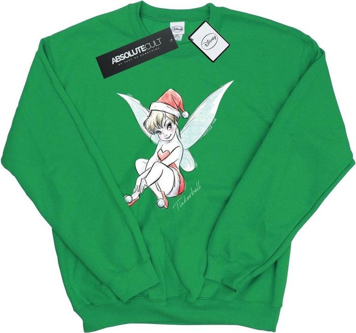 Disney Tinkerbell Christmas Fairy Sweatshirt (L)
