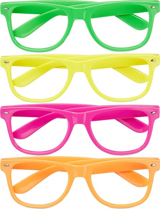 Immagine prodotto Relaxdays Occhiali da Festa, Set 4 pz.