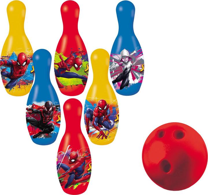 Image du produit Mondo Set de bowling Spiderman, 7 pièces.