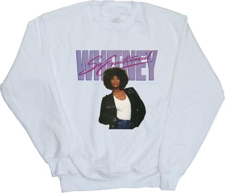 Actual product image Whitney Houston Womens/Ladies So Emotional Album Cover Sweatshirt (XXL)