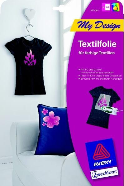 Produktbild Avery Transferfolien für farbige Textilien