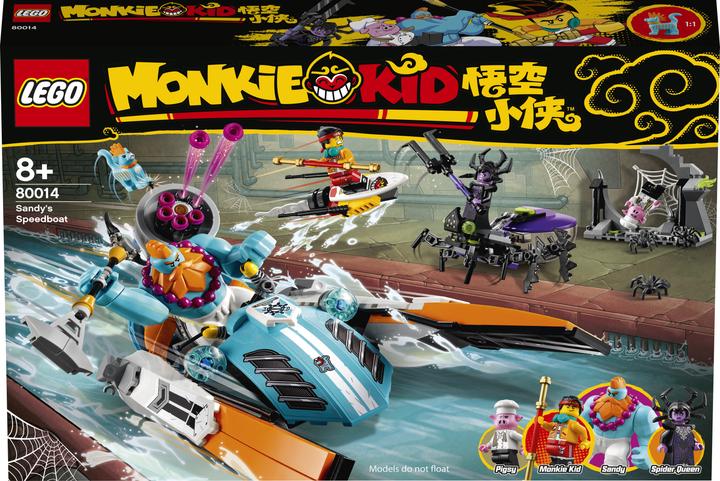 Immagine prodotto LEGO Il motoscafo di Monkie Kid Sandy (80014, LEGO Monkie Kid)