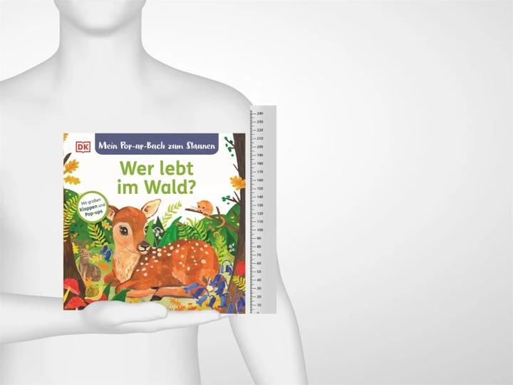 Image du produit Mon livre pop-up pour s'émerveiller. Qui vit dans la forêt? (Allemand)
