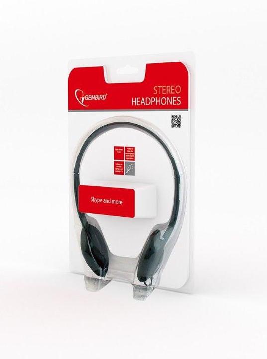 Image du produit Gembird MHP-123 Casque tour d'oreille Noir (Filaire)