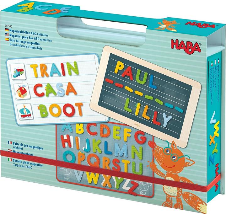 Produktbild Haba Magnetspiel-Box ABC-Entdecker (Deutsch, Französisch)