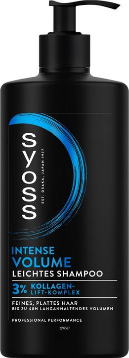 Syoss Shampoo Intense Volume 440ml (440 ml, Shampoing liquide)