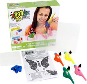 Actual product image Flair IDO3D Ultra - 4 Pen Set - Butterflies and Fairies (discontinued) /Toys