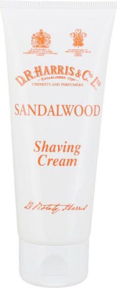 Produktbild D.R. Harris Rasiercreme Sandalwood (Sandelholz) in der Tube 75ml - Reisegrösse (75 ml, Rasiercreme)