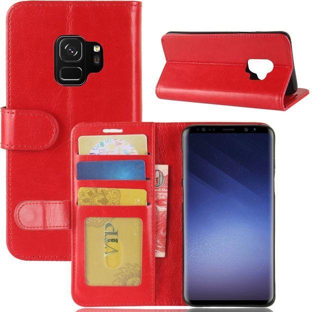 Image du produit MU Classic Couverture en cuir Crazy Horse (Samsung Galaxy S9+)