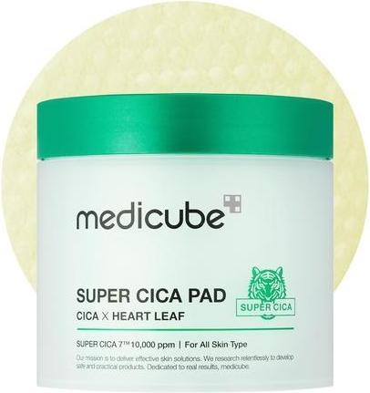 Immagine prodotto Medicube Super Cica Pad Cica X Heart Leaf Vegan Certified 70 Pads (Panni pulizia, 70 ml)