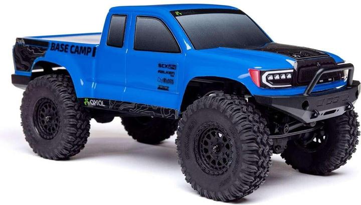 Produktbild Axial Rock Crawler SCX24 Base Camp 4WD, Blau RTR 1:24 (RTR Ready-to-Run)