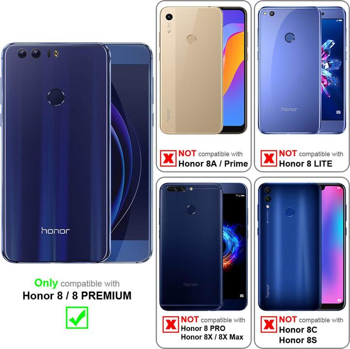 Produktbild Cadorabo Book Classy Style Cover (Honor 8 Premium)