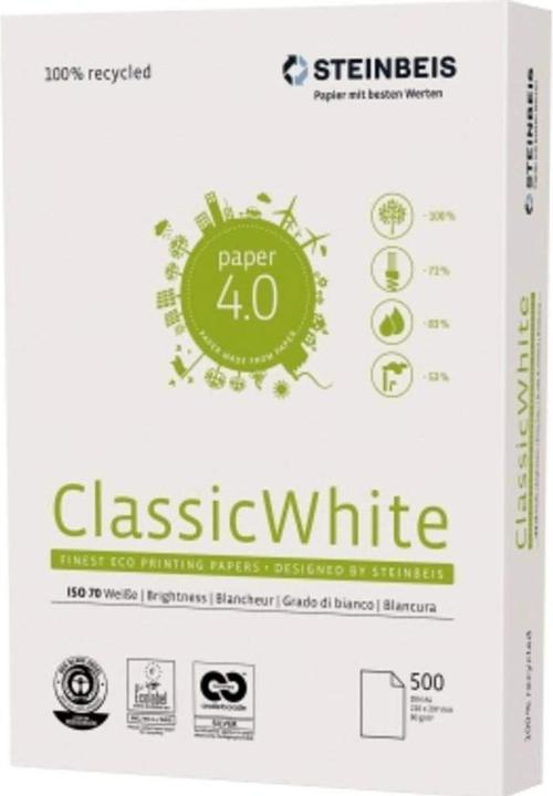 Produktbild Steinbeis Papier Recycling (80 g/m², 500 x, A4)