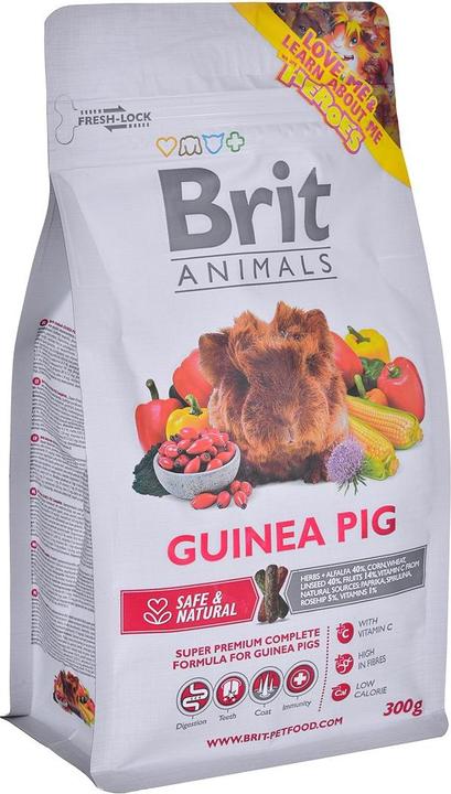 Brit Animals Guinea Pig Complete - Dry Guinea Pig Food - 300 g (0.30 kg, 1 x)