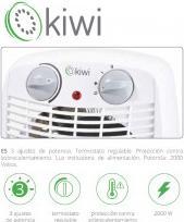 Image du produit Kiwi Réchauffeur d'air 2000w