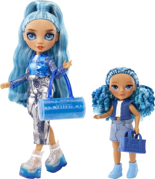 Actual product image MGA Rainbow High Littles Dolls- Sapphire (Blue)
