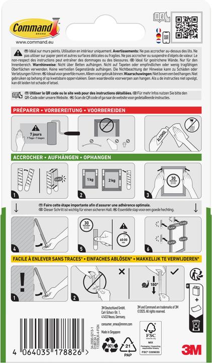 Actual product image Command Picture Mounting Strips S