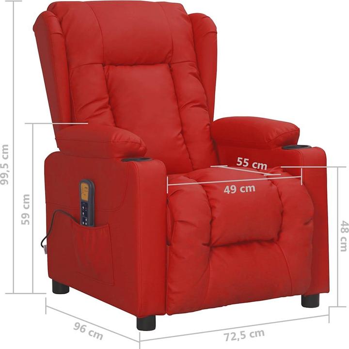 Image du produit VidaXL Fauteuil de massage électrique