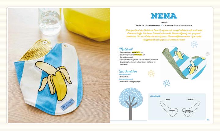 Produktbild Erstausstattung für Babys nähen – aus Jersey (Deutsch, Sonja Hahn-Schmück, 2021)
