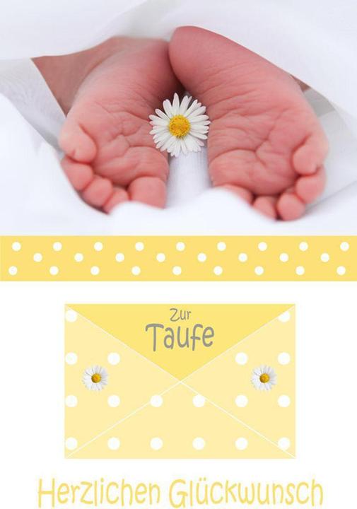 Produktbild Glückwunschkarte Zur Taufe (1 Stk.)