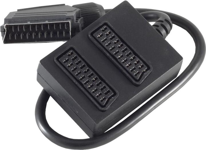 Image du produit Shiverpeaks BS94050 Câble Péritel 0,5 m Péritel (21 broches) 2 x Péritel (21 broches) Noir (0.50 m)