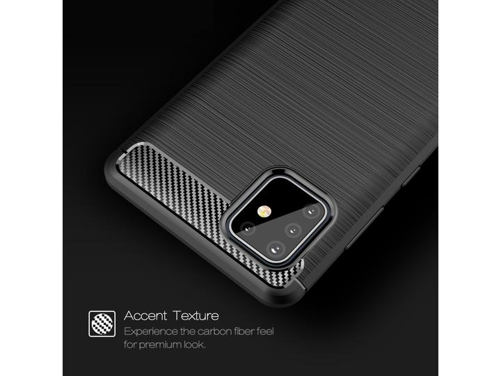 Image du produit Screenguard Samsung Galaxy Note10 Lite Housse Carbon Brushed Soft TPU (Samsung Galaxy Note 10 Lite)