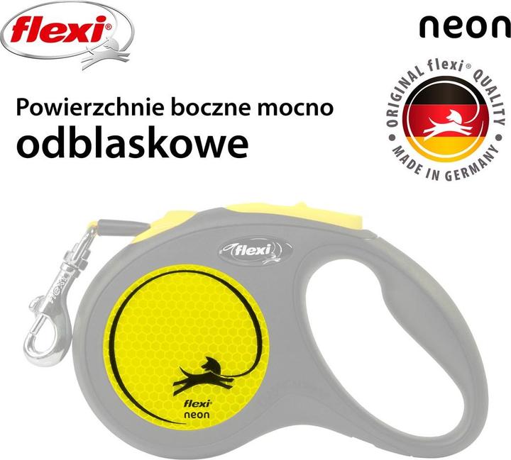 Image du produit Flexi nouveau néon (S, Chien, Promenade)