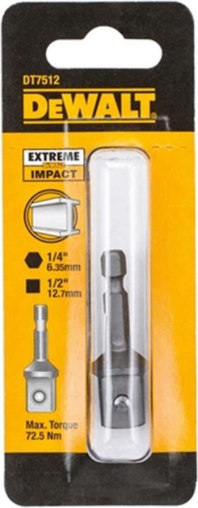 Image du produit DeWalt DT7512QZ (Hexagonale (hexagonal) 1/2, Hexagonale (hexagonal) 1/4)
