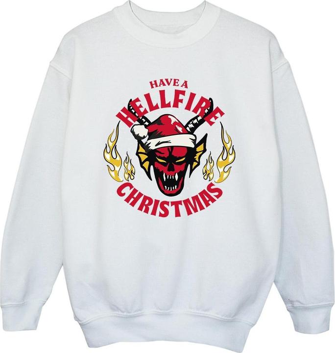 Image du produit Netflix - Sweat STRANGER THINGS HELLFIRE CHRISTMAS - Fille (128)